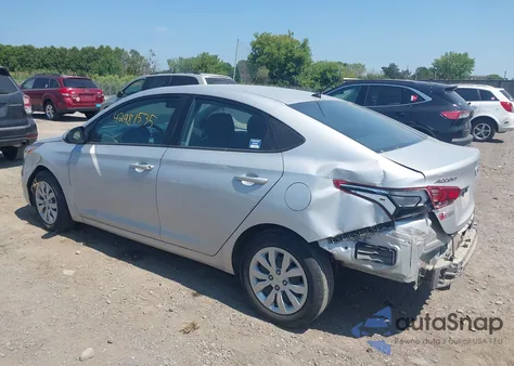 2021 Hyundai Accent Se из США, поврежденный, VIN 3KPC24A66ME145347